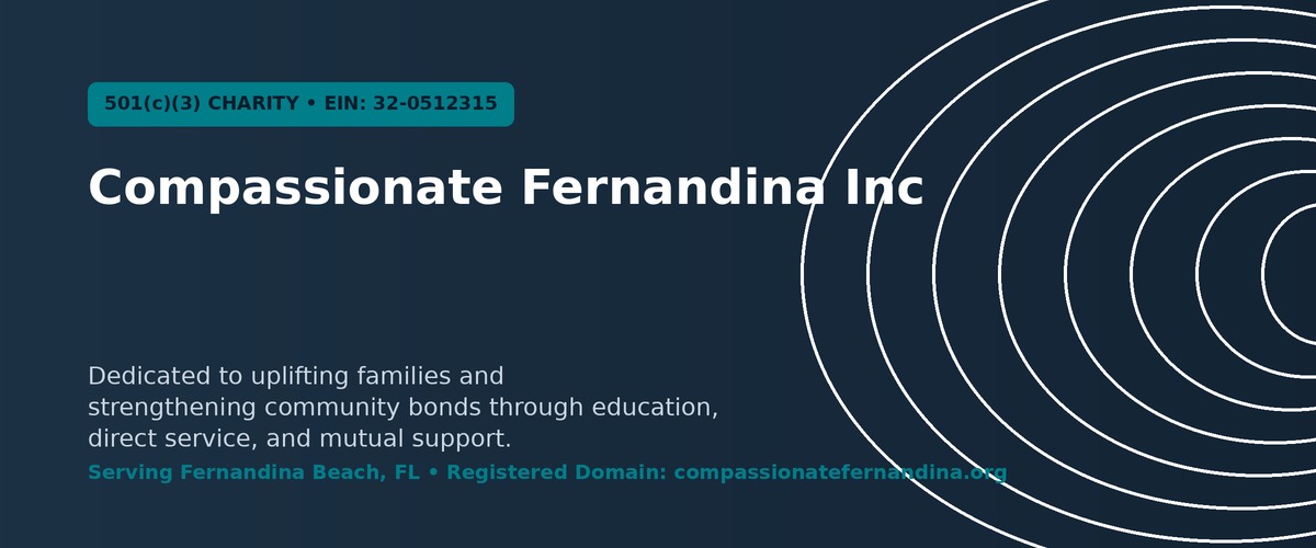 Compassionate Fernandina Inc Organization Banner
